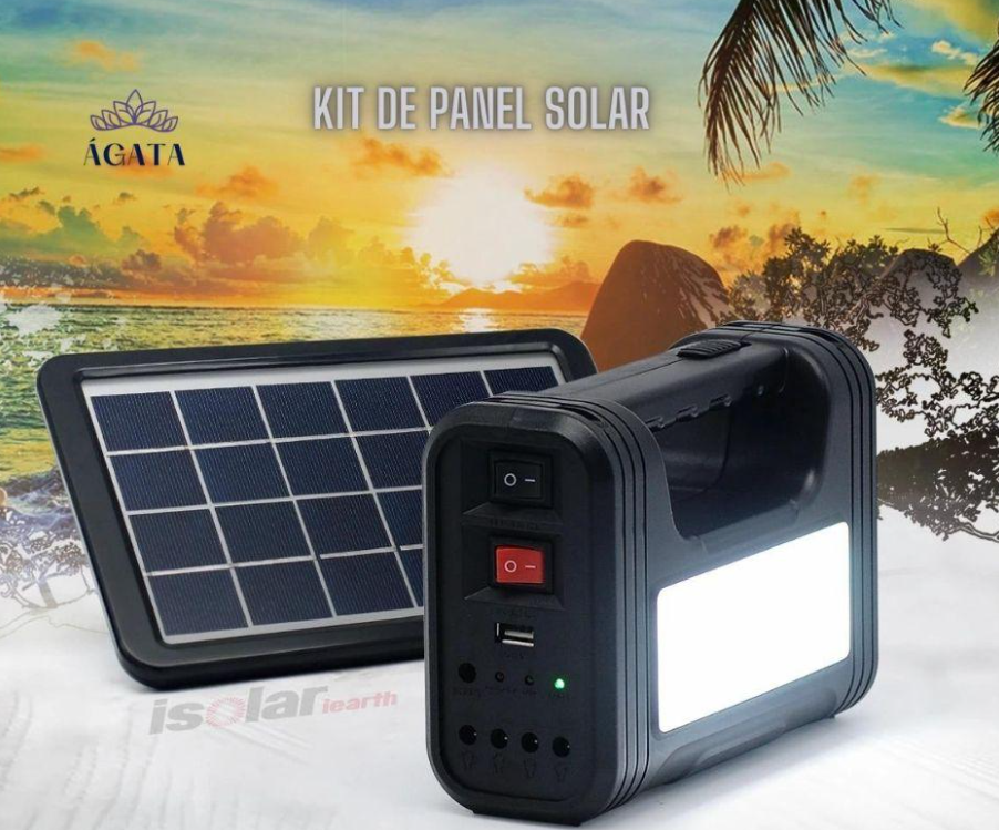 Miniatura 7 de Kit Panel Solar 3 Bombillas Sin Radio